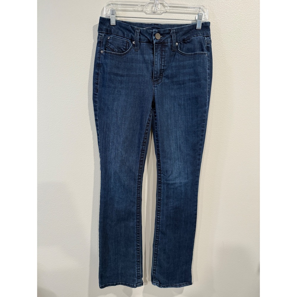 Seven7 Womens Dark Wash High Rise Bootcut Jeans Size‎ 6